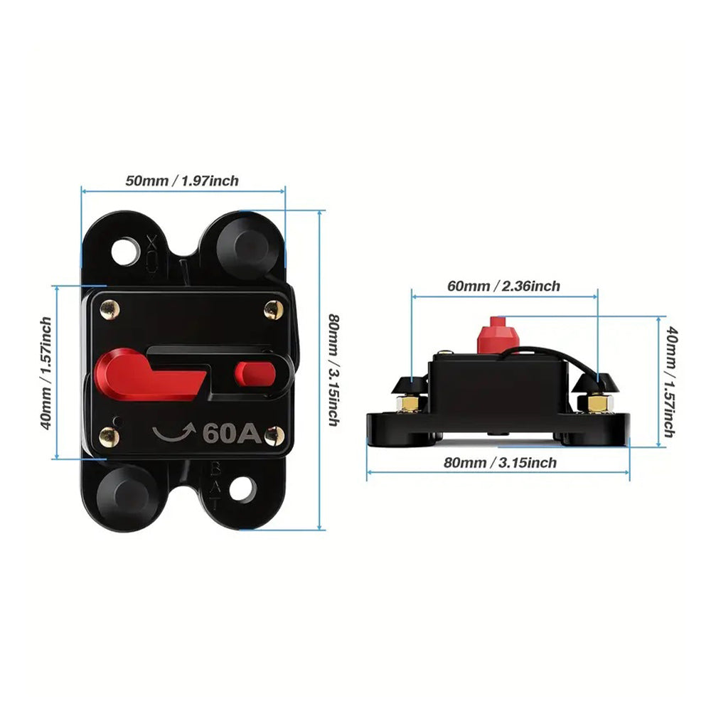 Dc Circuit Fuse Breaker 60 A