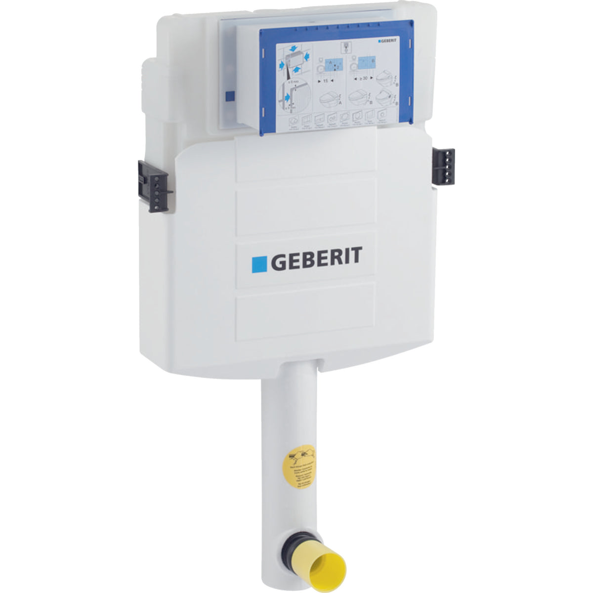 DE 109.300.00.5 Geberit Sigma concealed cistern 12 cm, 6 / 3 litres