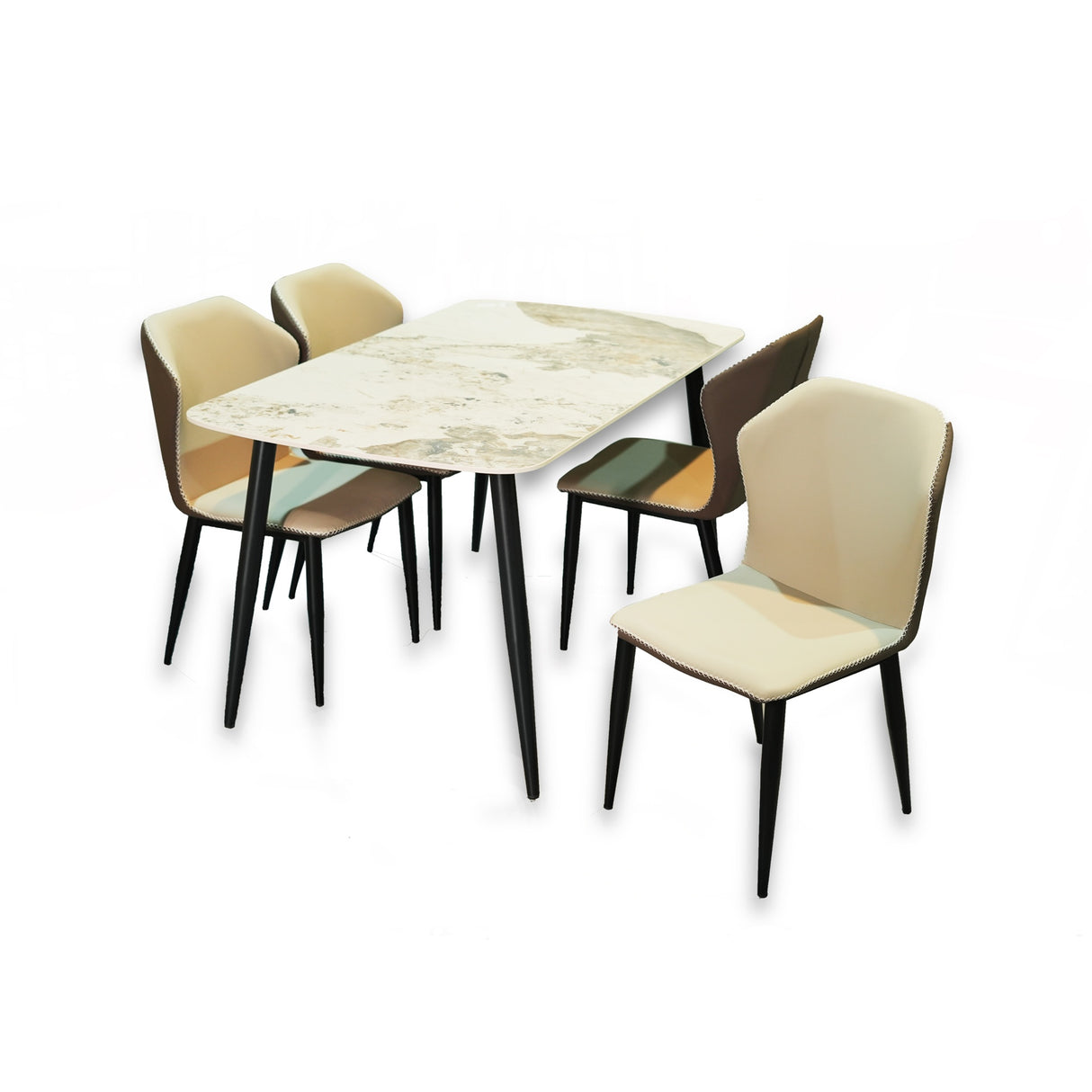 DINING TABLE SET - A37+B38 (Table)