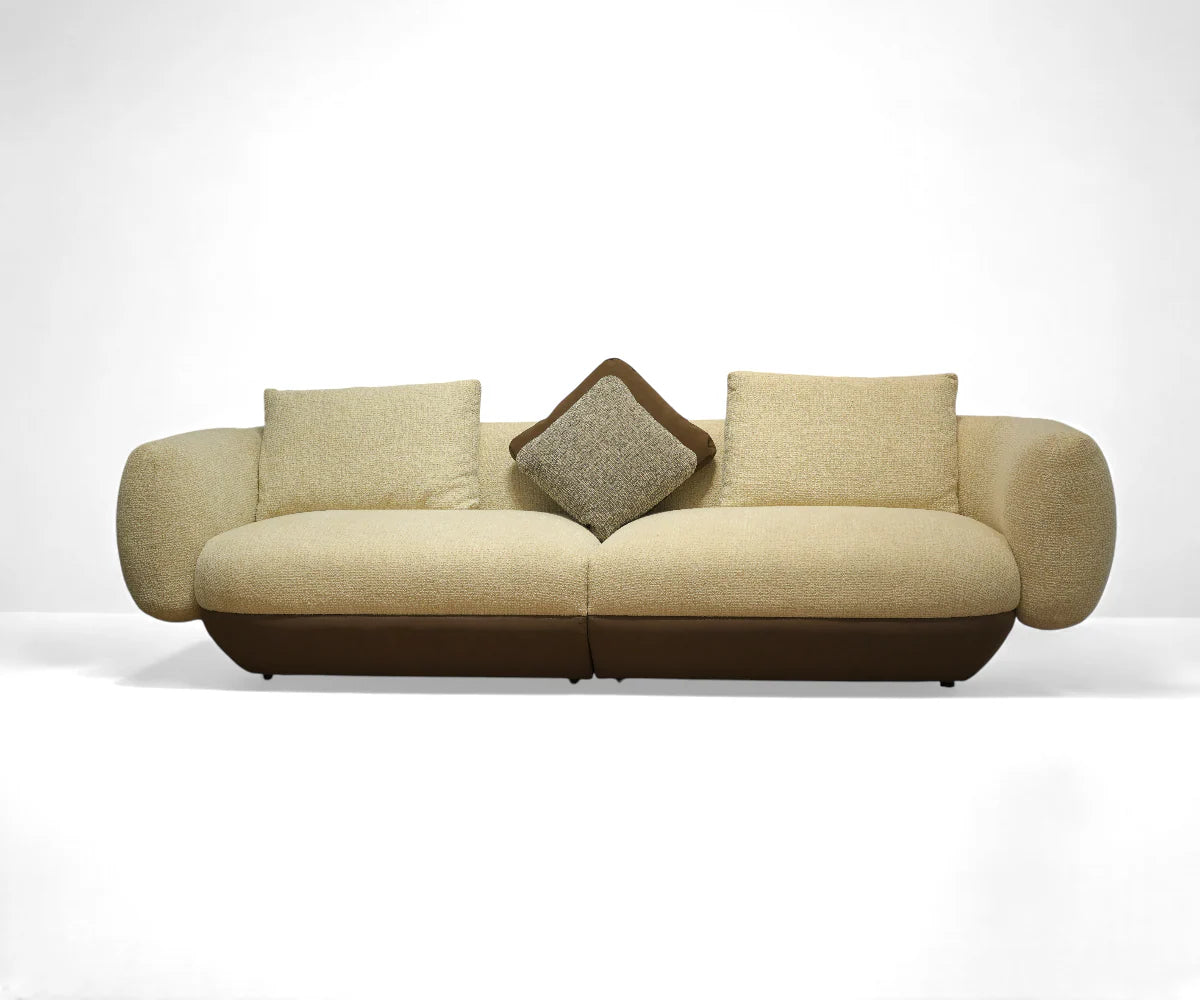 Elenor Sofa Set Relax + 4 Seater (4Pkt) (Offwhite)