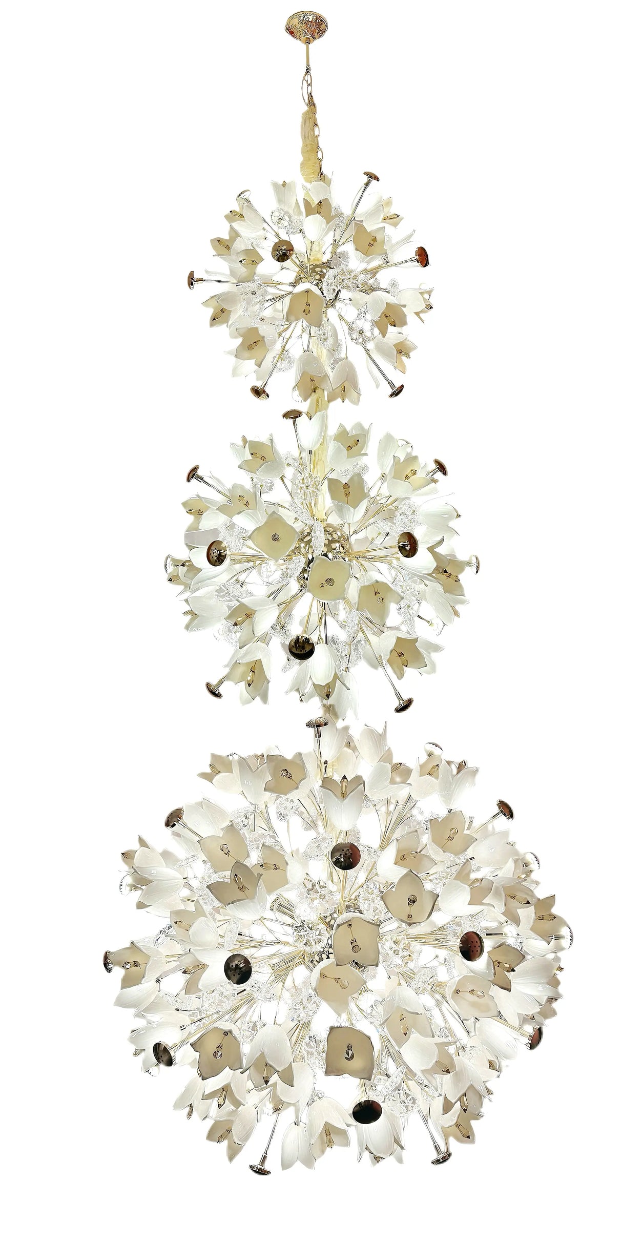 Drop Light - 6865 (12+18+32D) D620+D720+D950*H1000+H1000+H1500 French Gold