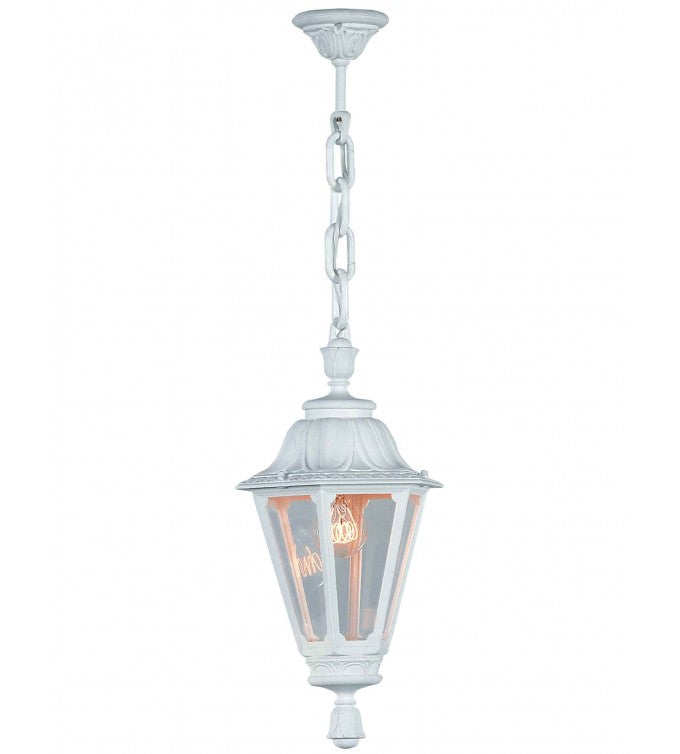 Hanging Outdoor Lamp – White