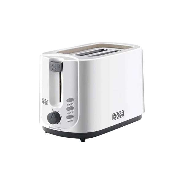 Black+Decker 750W 2 Slice Bread Toaster