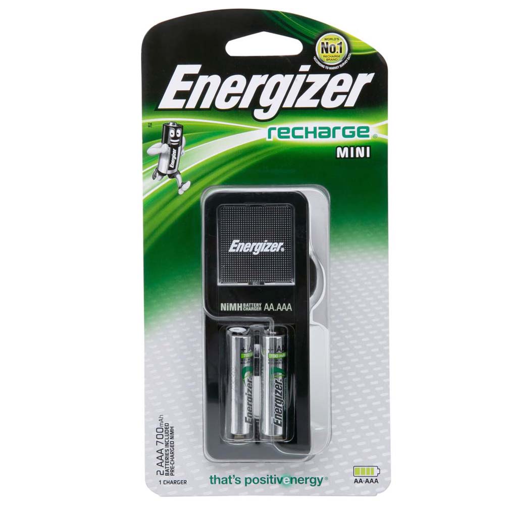 Energizer Battery Charger With 2 Aaa Batteries