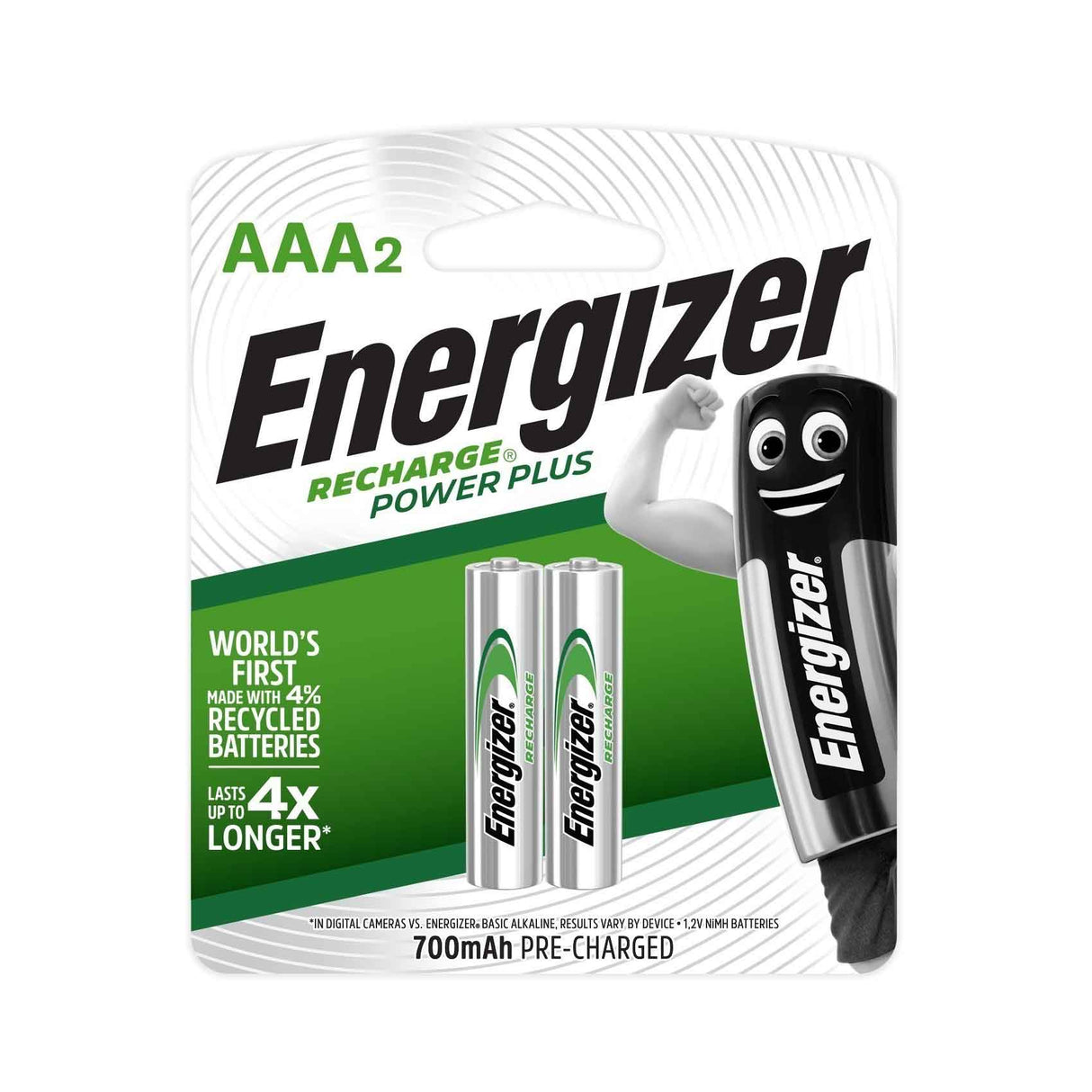 Energizer Battery Rechargeable Aaax2 Ni-Mh Qatar