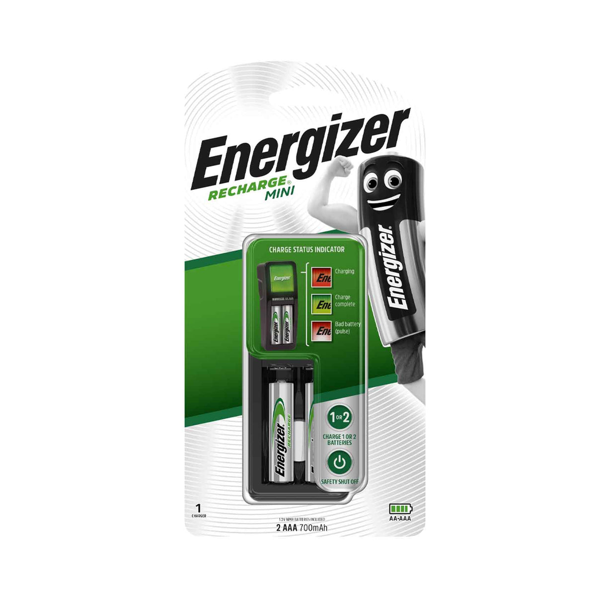 Energizer Ch 2Pc 4W 2Aaa Charger Qatar