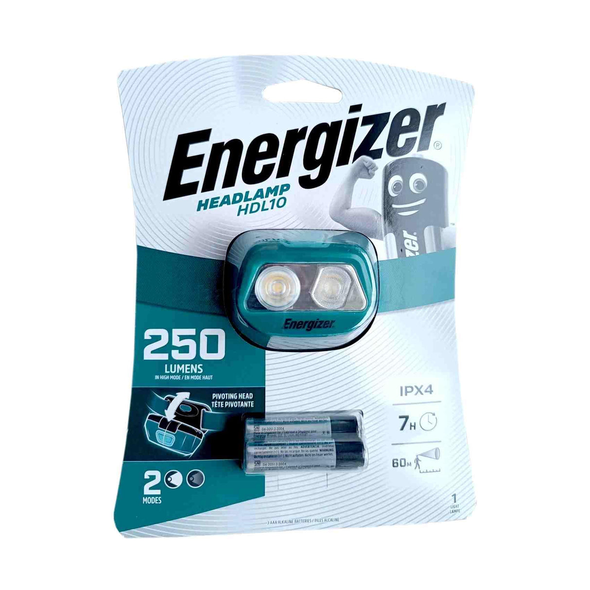 Energizer Headlamp HDL10 250 Lumens 2 Modes Qatar