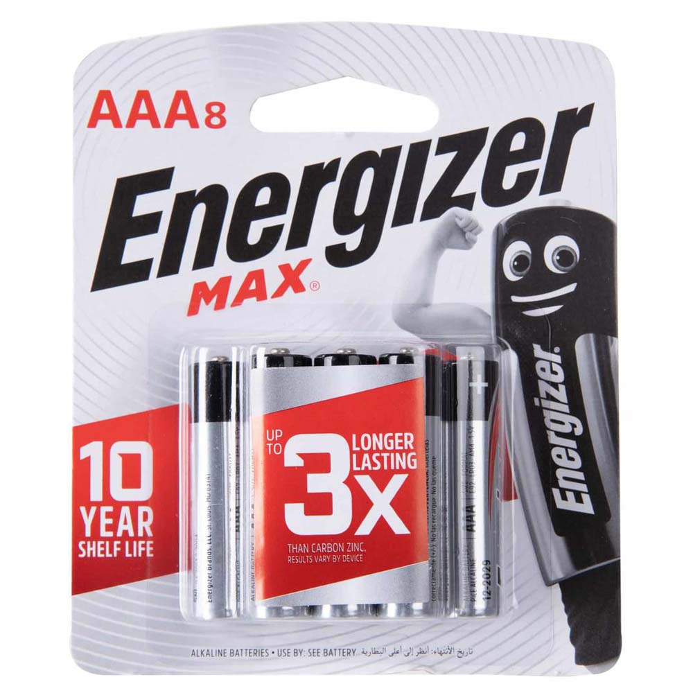 Energizer Max Aaa Alkaline Batteries