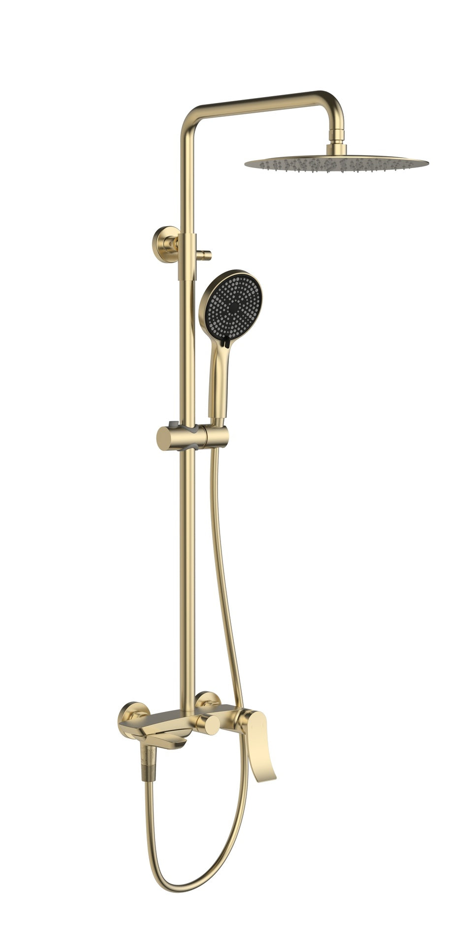 Shower Set Brushed Gold