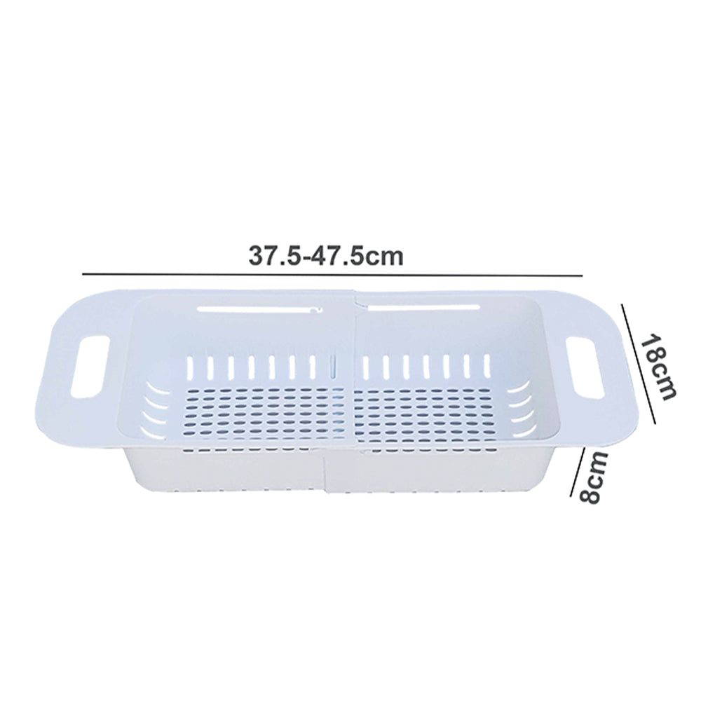 Extendable Over The Sink Fruits & Vegetables Drain Basket