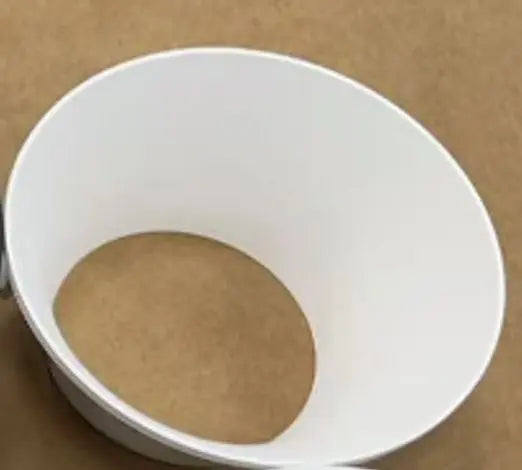 Extra Cup-∅ 75-White Matt color - round