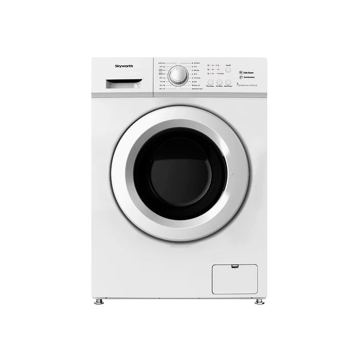 Skyworth 7 Kg White Front Load Washing Machine