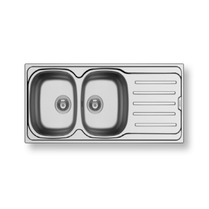 Vera (116×50) 2B 1D Stainless Steel Sink