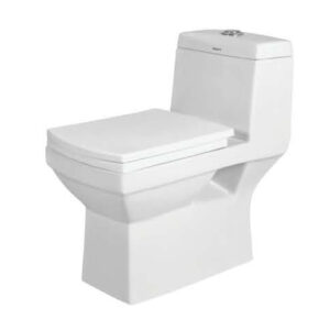 One Piece S-type Nice Ceramic White Closet