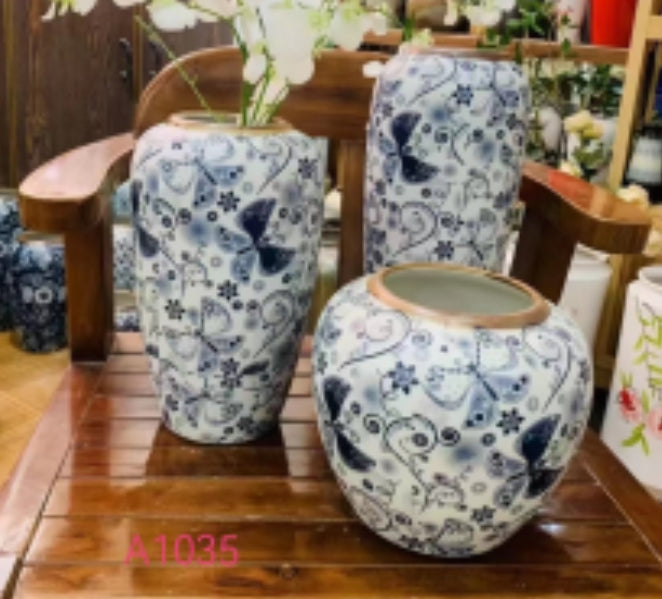 FFO3- 15( A1035) FLOWER VASE (3PC/SET)