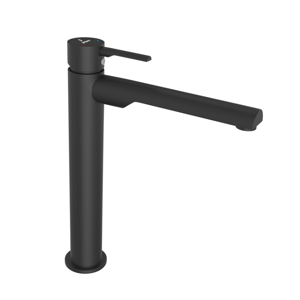 Single Lever Tall Boy - Black Matt