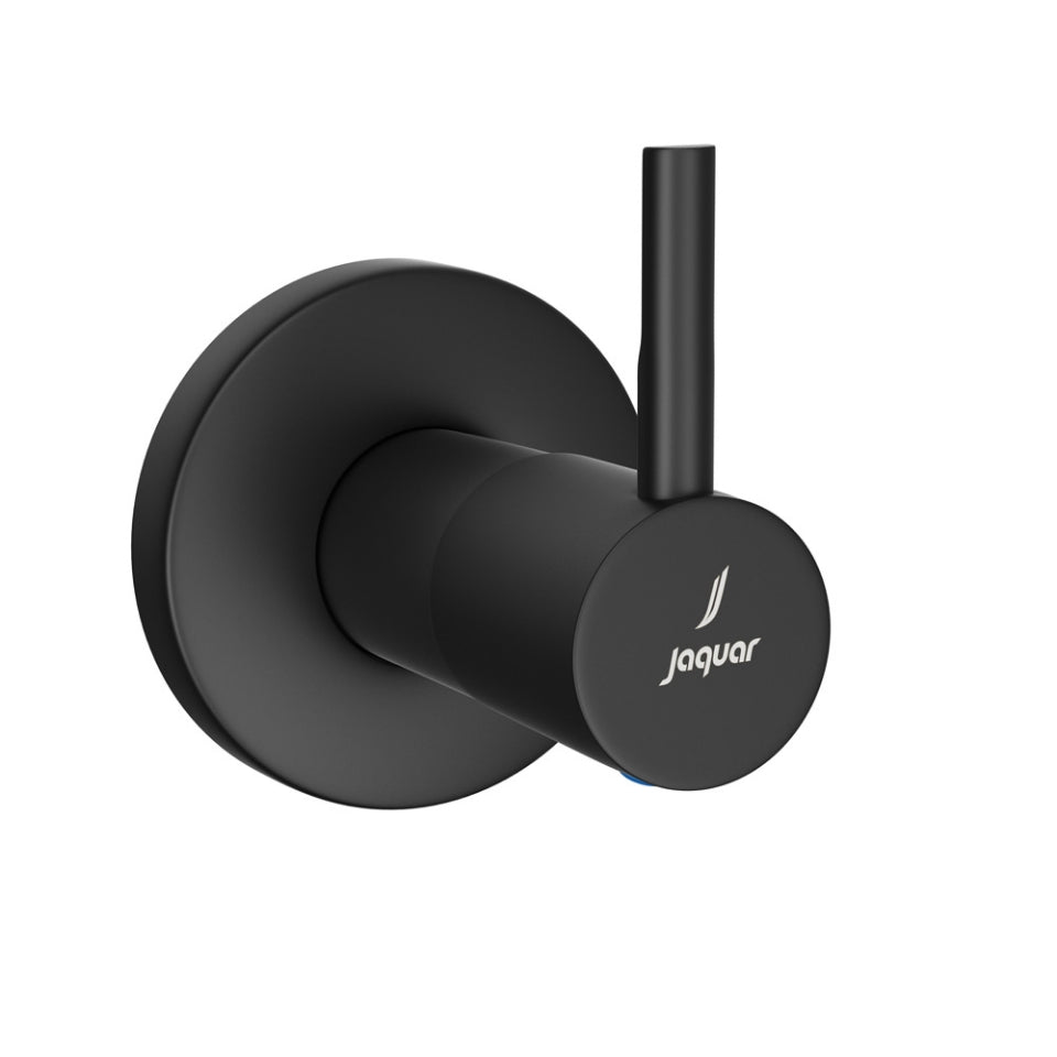Exposed Part Kit of Concealed Stop Cock & Flush Cock - Black Matt