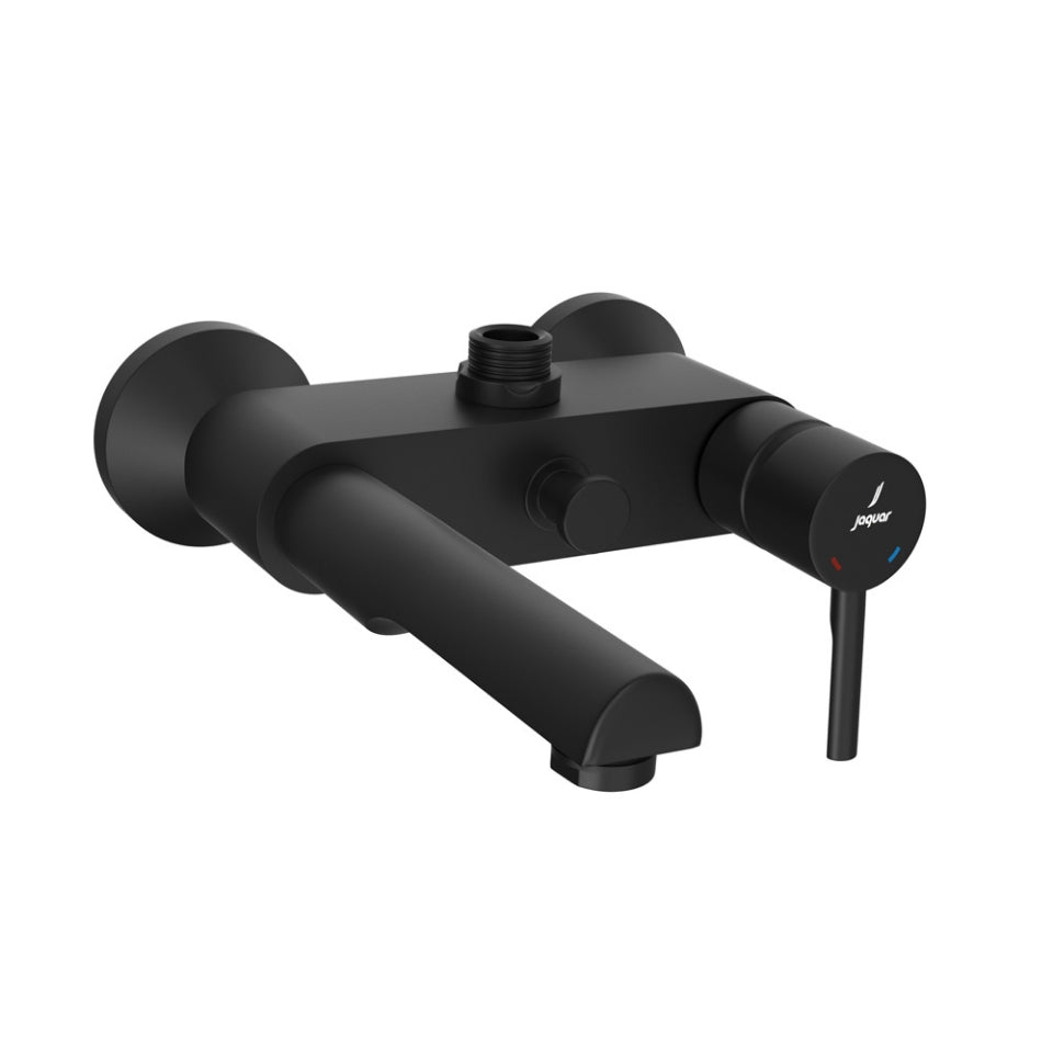 Single Lever Wall Mixer - Black Matt