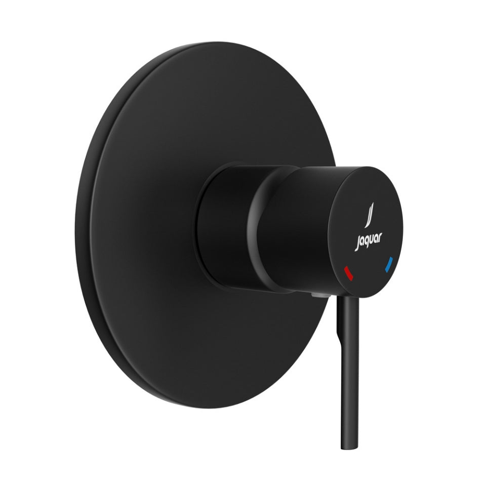 Exposed parts kit of single Lever shower mixer - Black Matt