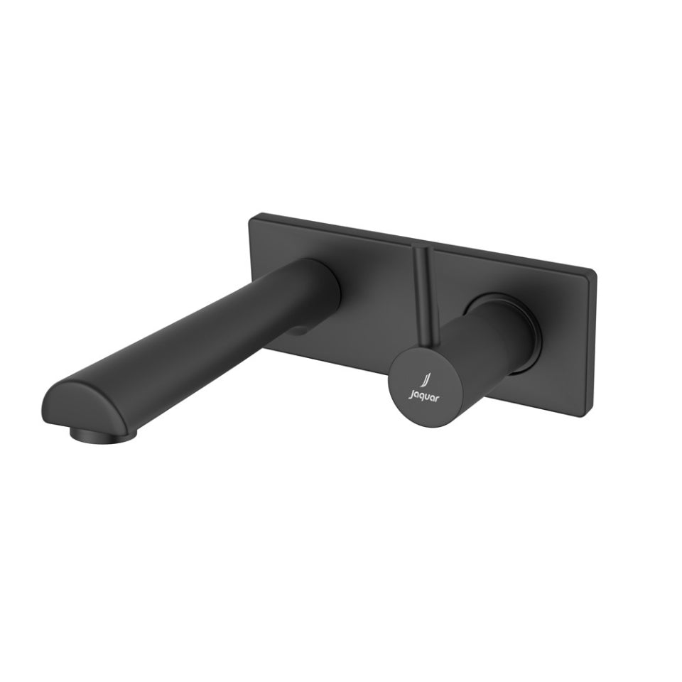 Exposed Part Kit of Single Concealed Stop Cock - Black Matt
