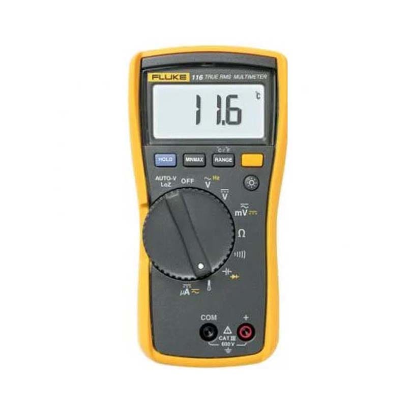 FLUKE – 116 HVAC Multimeter with Temperature and Microamps Qatar