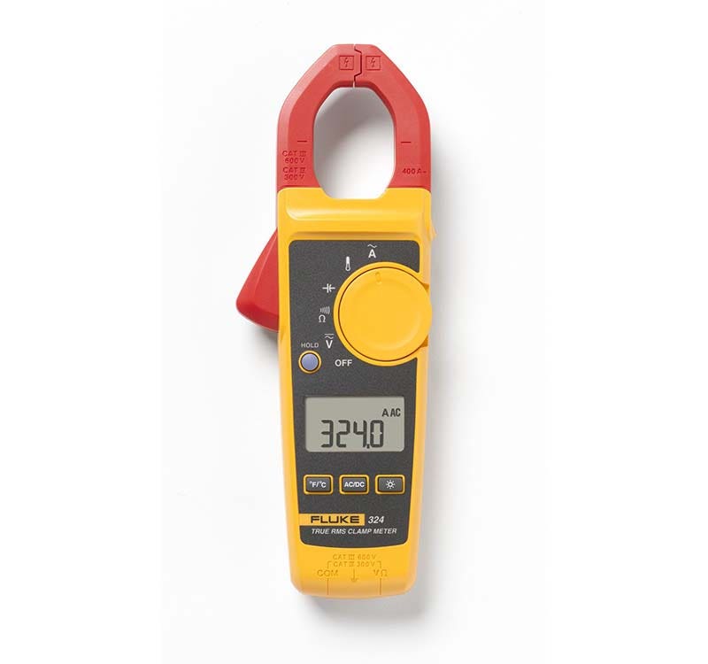 FLUKE – 324 True-RMS Clamp Meter with Temperature & Capacitance Qatar