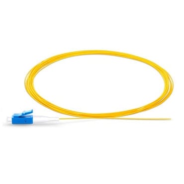 FS 1m LC-UPC Simplex OS2 SM PVC 0.9mm Fiber Pigtail Qatar