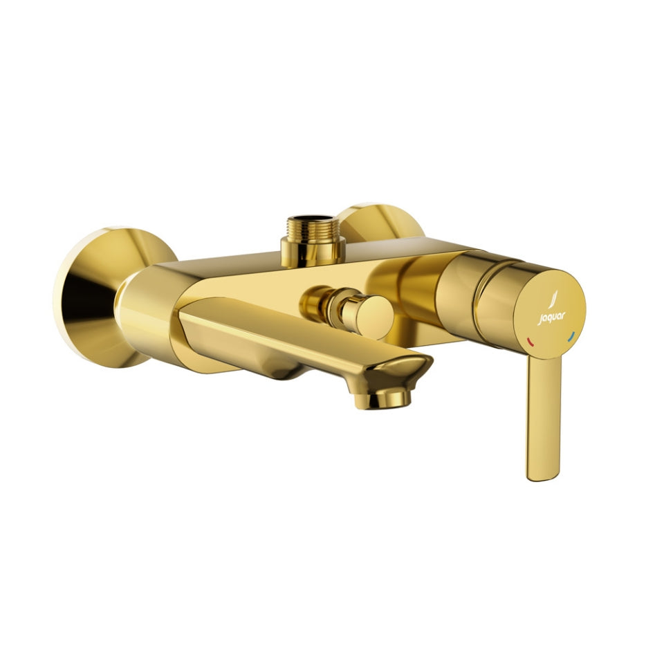 Single Lever Wall Mixer - Gold Bright PVD