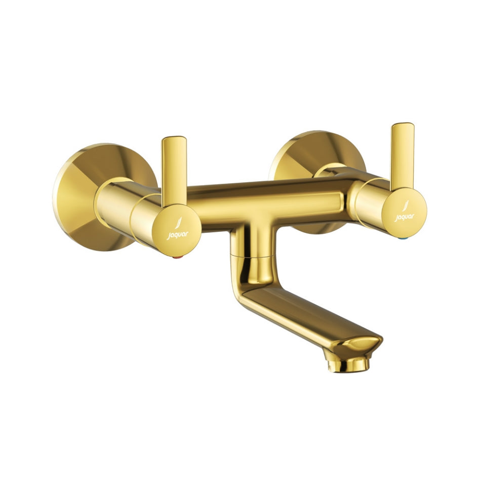 Wall Mixer Non-Telephonic Shower Arrangement - Gold Bright PVD