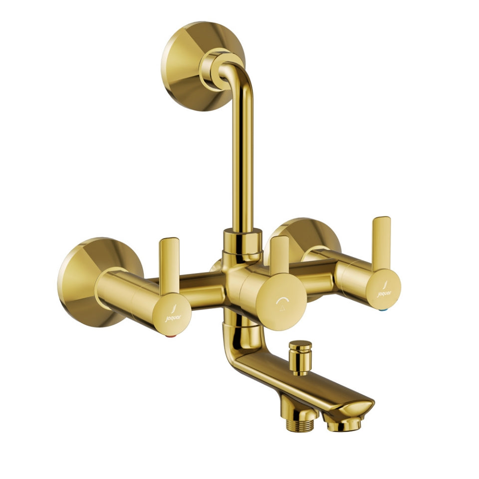Wall Mixer 3-in-1 System - Gold Bright PVD