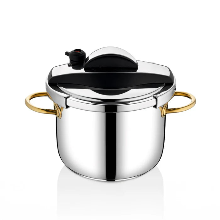 Falez 6L Golden Handle Pressure Cooker