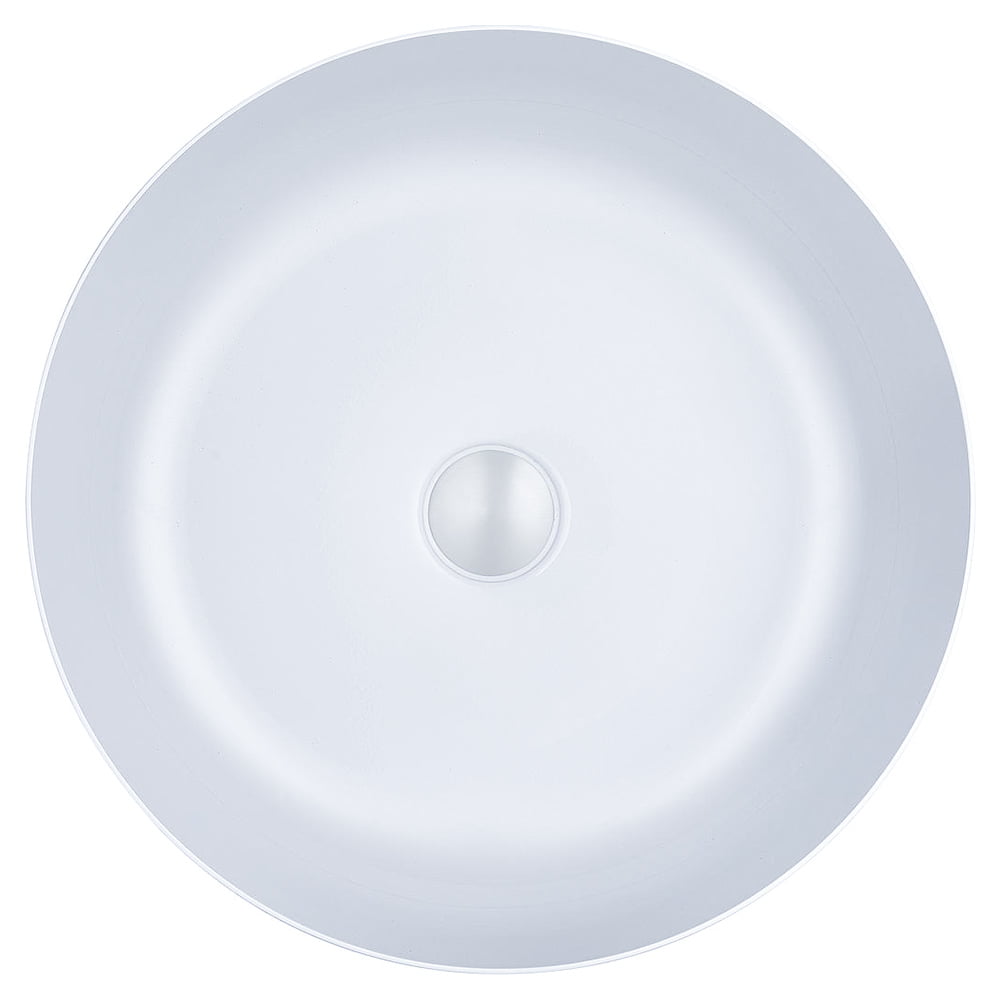 Flisha Stainless Steel Washbasin - Glossy White