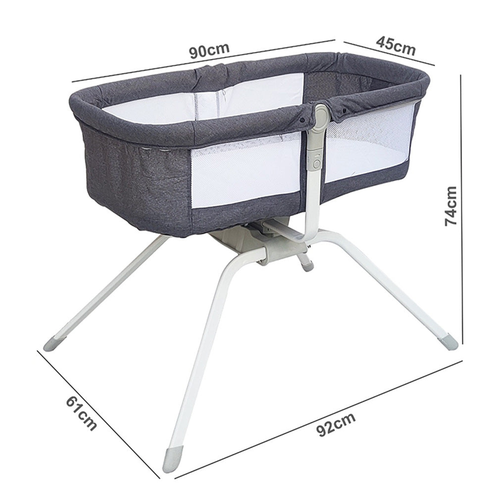 Portable Baby Travel Cot With Swing