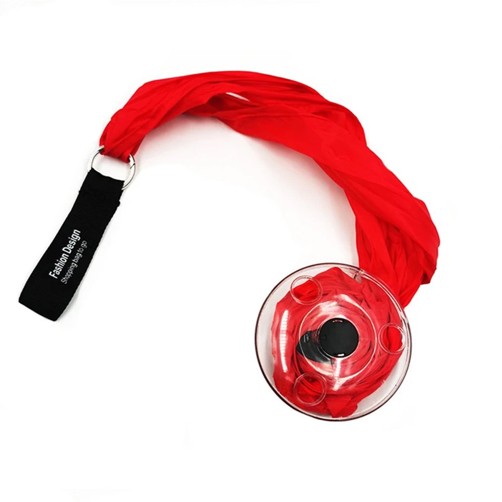 Eco Roll Shopping Bag: Roll-up Foldable Tote