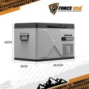 Force USA Glacier Portable Metal Body Fridge