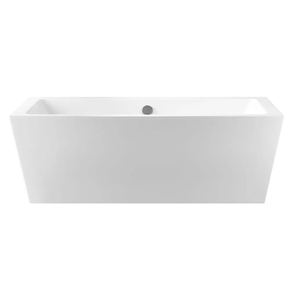Freestanding Acrylic Bathtub White BuyonBudget
