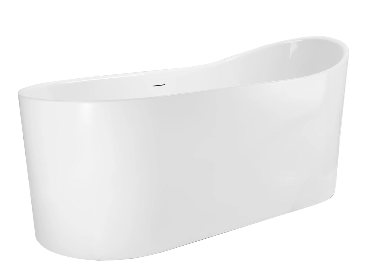 Freestanding Bathtub-190778-Acrylic-Glossy White-1700*780*700
