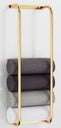 Double Towel Rack L50cm - Titanium Gold