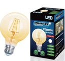 G95 LED Filament Bulb G95 E27 6W Golden Glass(2700K)