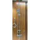 GEMMA Set Composition w/ Basin Mixer, Bath Mixer, Shower Column, Shut Off, Angle Valve