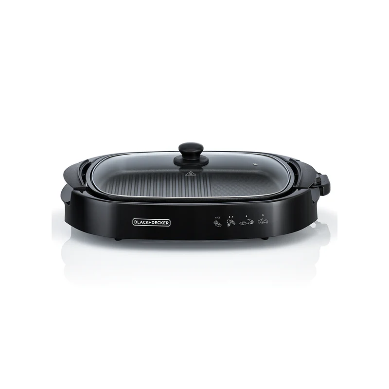 Black+Decker 1500W Open Flat Health Grill