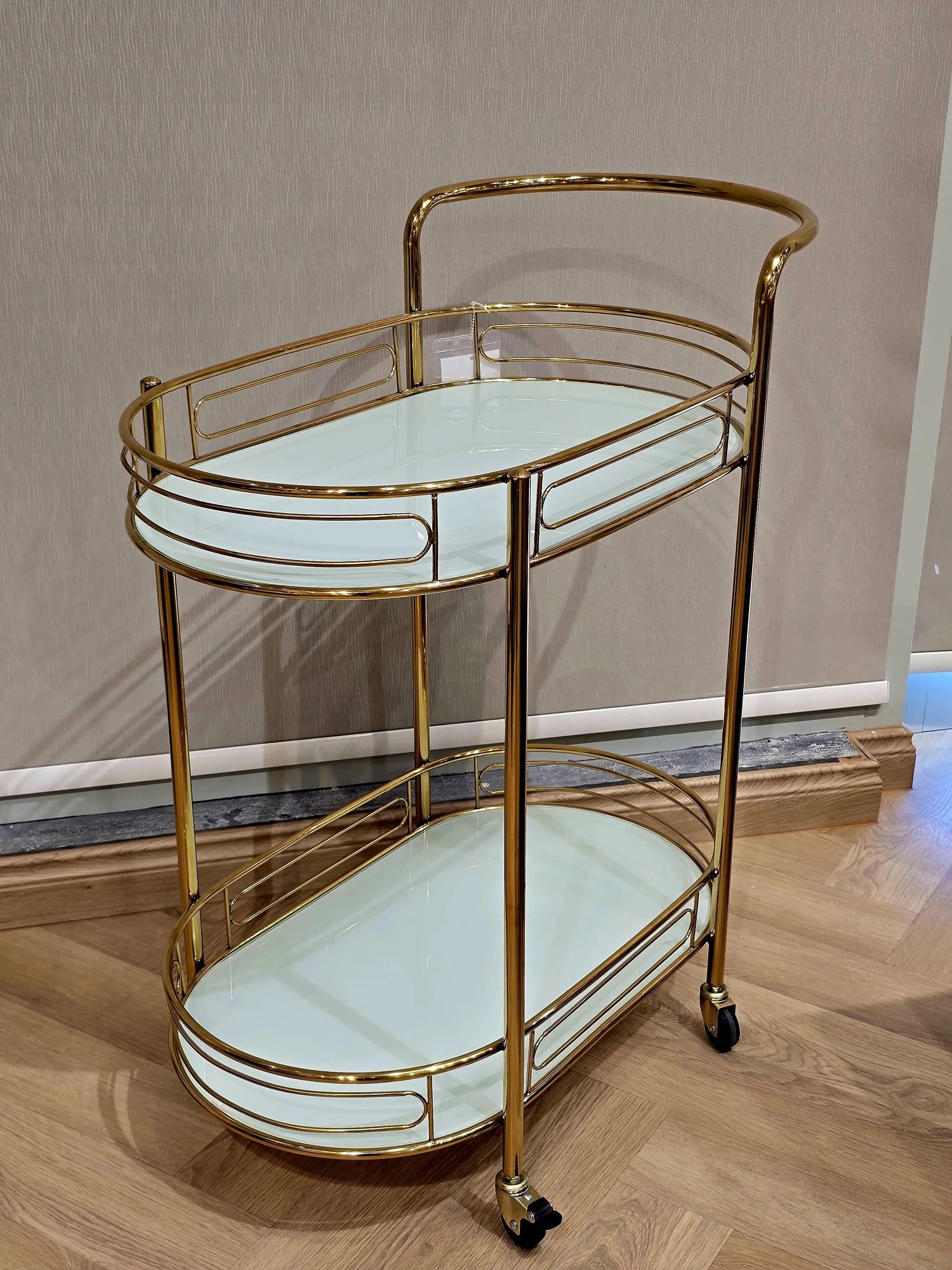 Glass Utility Trolley DC1080