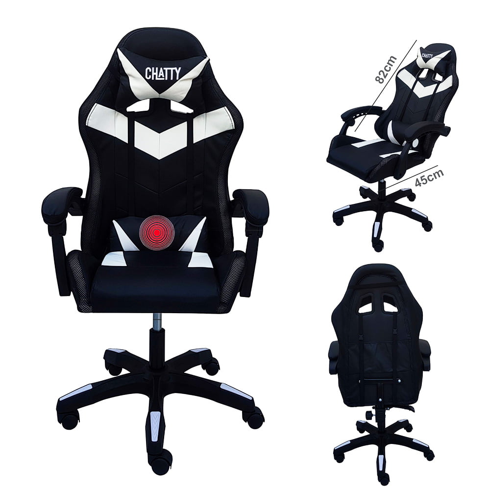 Rgb Pro Gaming Chair With Massage Pillow