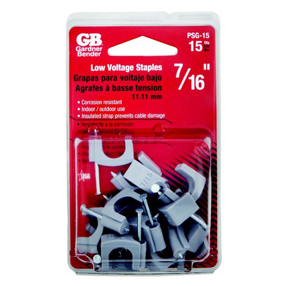 Gardner Bender Plastic Insulated Coaxial Staples