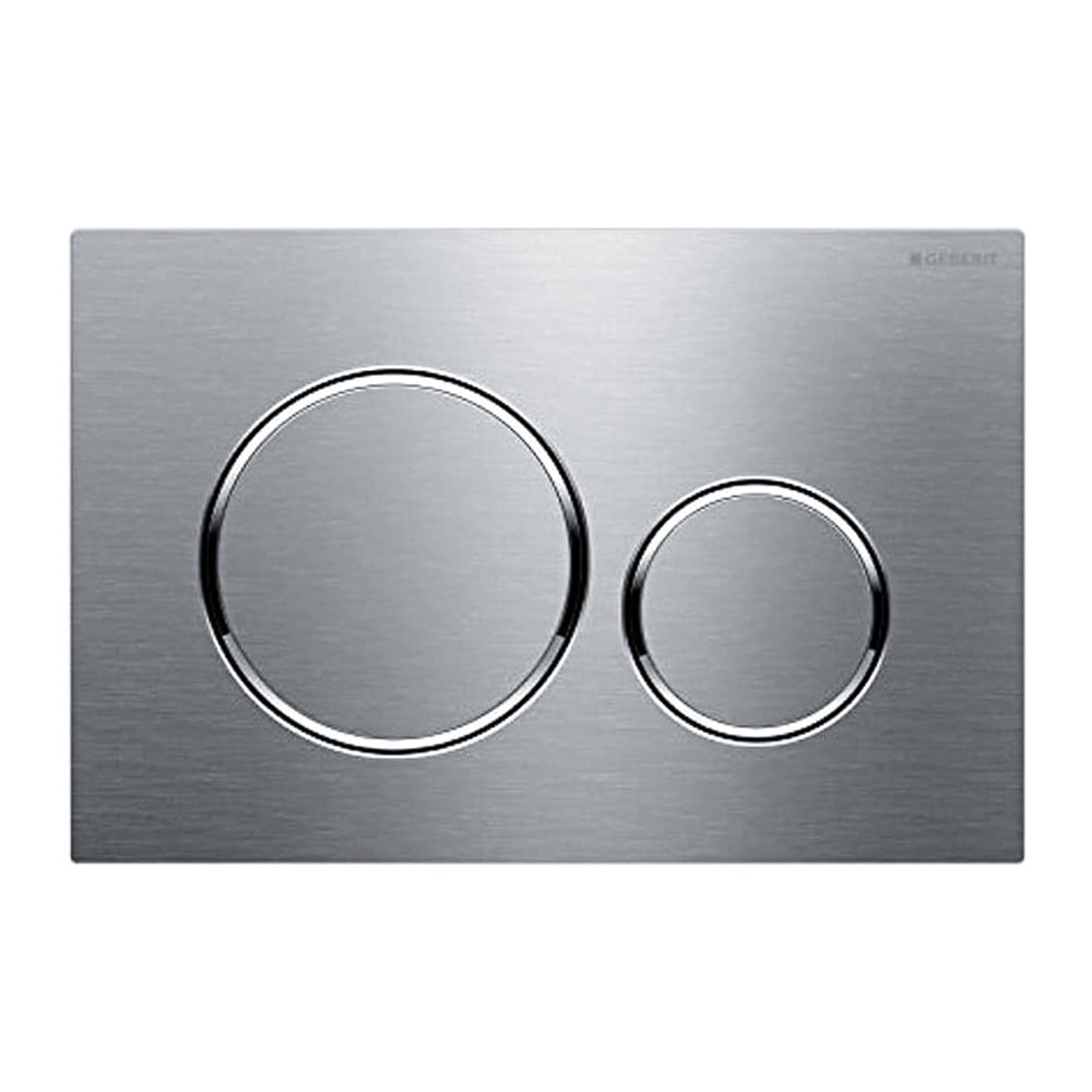 Geberit Sigma20 Actuator Plate For Dual Flush - Brushed Stainless Steel