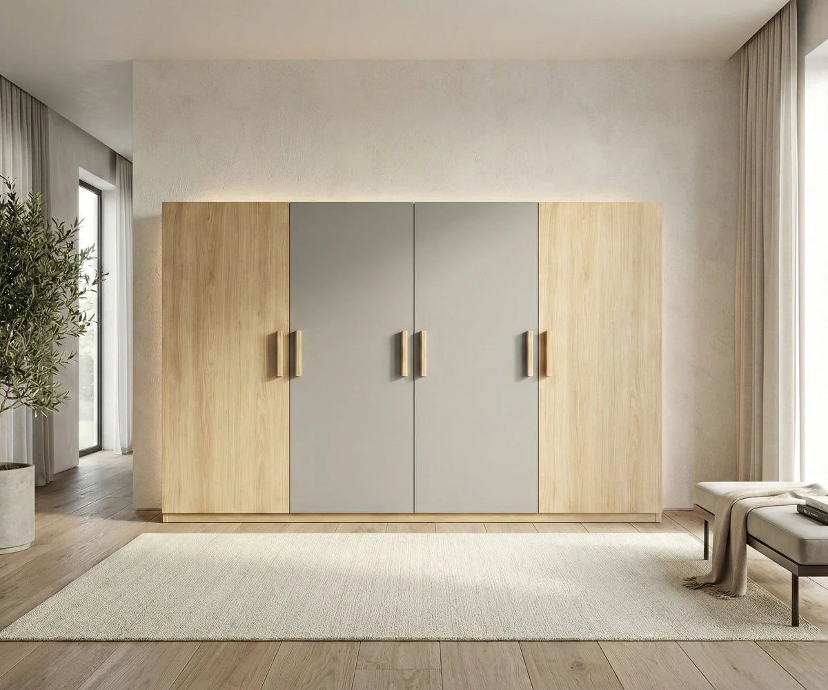 4‑Door Wardrobe (Model 811‑4)