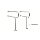 Grab Bar U-shaped Disabled 825x750 mm