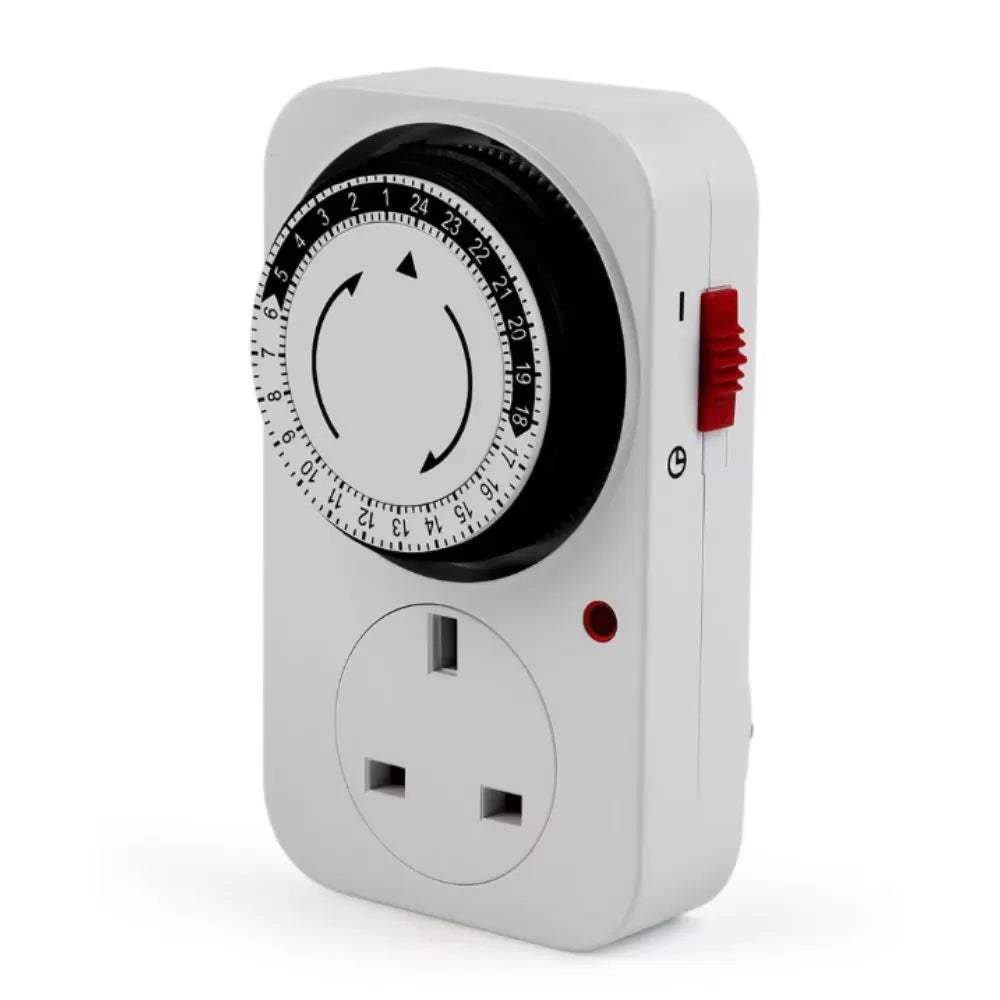Q102 MODI 24 Hours Plug-in Timer MD-HWA2001 | Automatic Mechanical Timer Switch