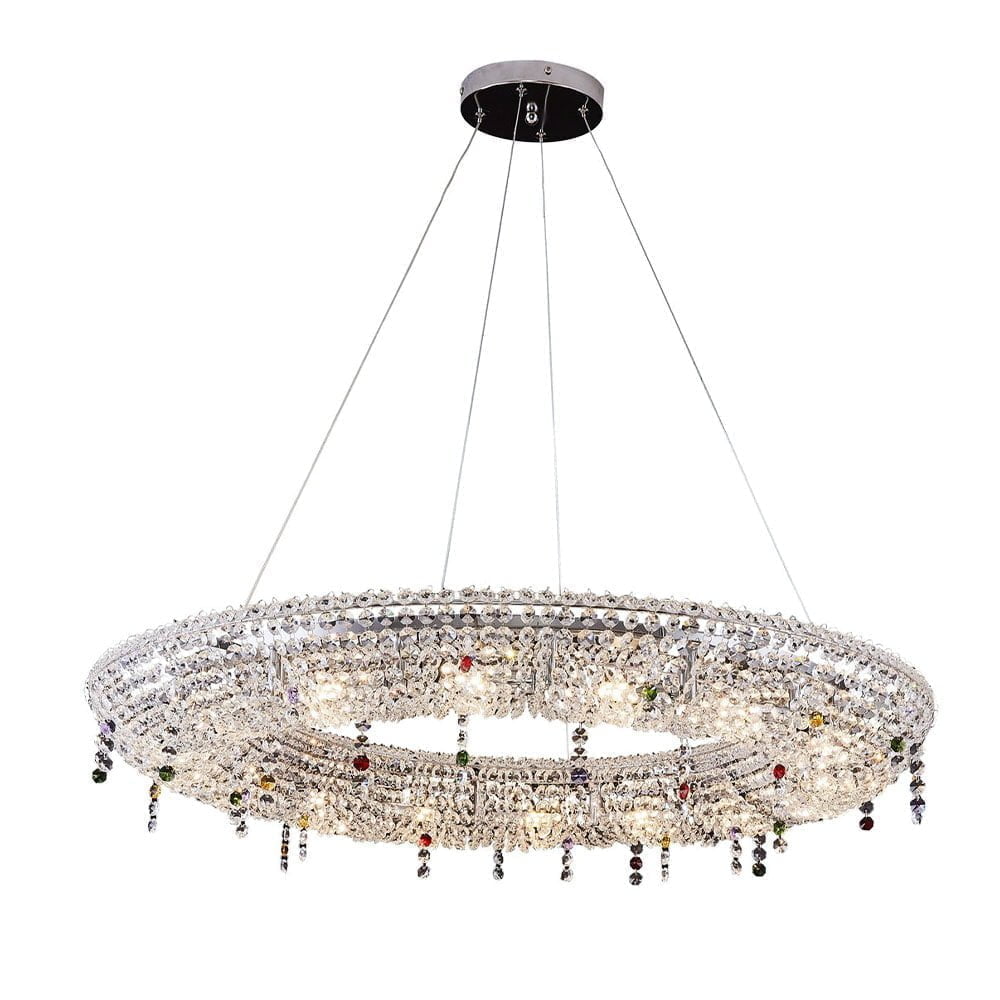 Ceiling Led Modern Crystal Luxury Chandelier Hanging Light - Omk12002-r1000