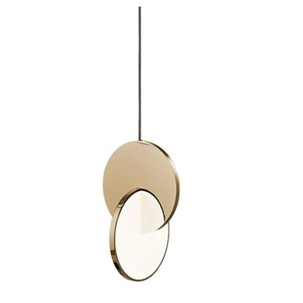 Led Eclipse Hanging Light White